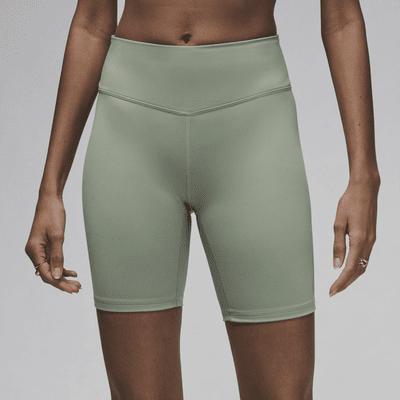 Jordan Sport bikeshorts met hoge taille voor dames (18 cm)