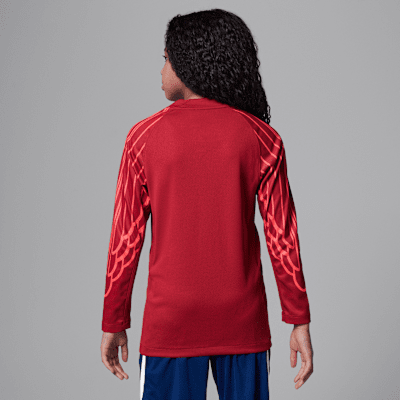 Paris Saint-Germain 2025 Stadium Goalkeeper Fourth Older Kids' Jordan Dri-FIT Football Replica Long-Sleeve Shirt