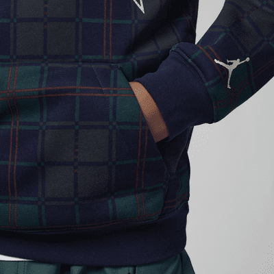 Brooklyn Fleece Plaid Pullover Hoodie Big Kids' Hoodie