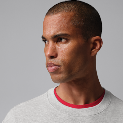 เสื้อยืดลายกราฟิกโอเวอร์ไซส์ผู้ชาย Jordan Flight