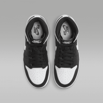 Air Jordan 1 High OG "Black & White" Big Kids' Shoes