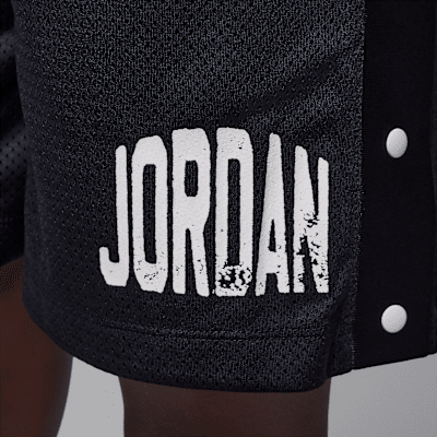 Jordan Dri-FIT Training Camp Big Kids' Jumpman Mesh Shorts