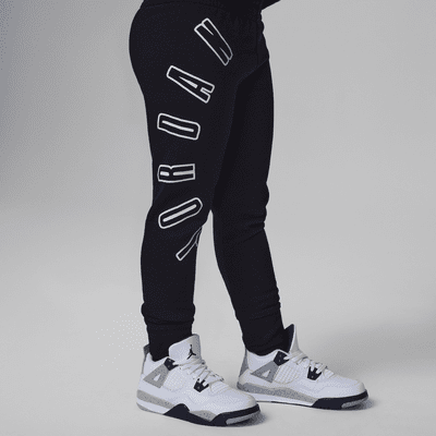 Conjunto de dos piezas para niños talla pequeña Jordan MJ MVP Fleece Crew