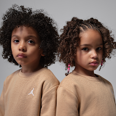 Conjunto de dos piezas de sudadera Jordan Brooklyn Fleece para niños talla pequeña