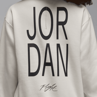 Jordan Artist Series by Darien Birks Women's Fleece Crew-Neck Sweatshirt
