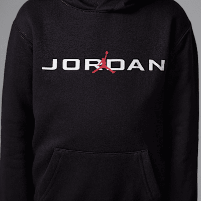 Sudadera con gorro sin cierre Baseline para niños talla pequeña Jordan