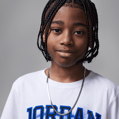 Playera Hoop para niños talla grande Jordan Dri-FIT Sport