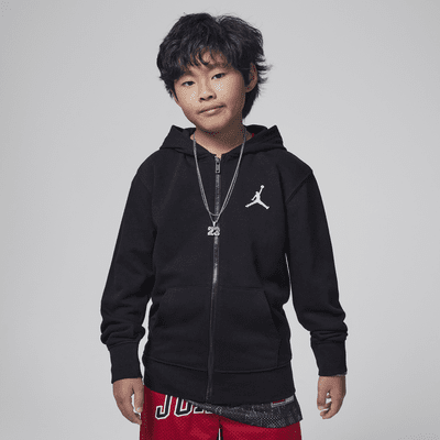 Jordan MJ Essentials French Terry Full Zip Hoodie Big Kids Hoodie