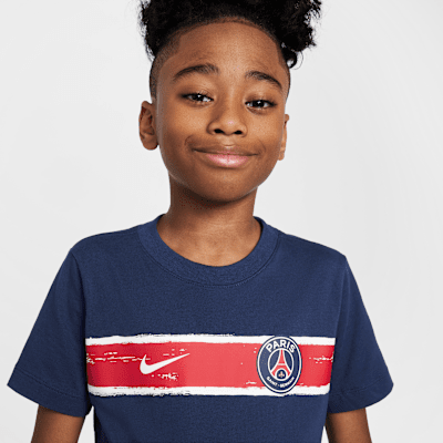 T-shirt de futebol Nike Heritage Paris Saint-Germain Júnior