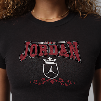 Jordan Brooklyn Crop-T-Shirt für Damen