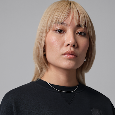 Jordan Flight Fleece Women's Mod-Crop Crew-Neck Sweatshirt