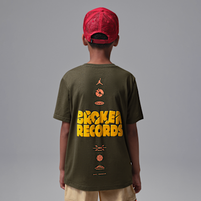 Jordan Big Kids' Broken Records T-Shirt