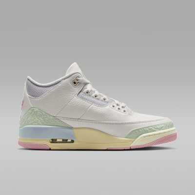 Jordan Air Jordan 3 Retro "Sail and Jade Aura" Erkek Ayakkabısı görsel 3