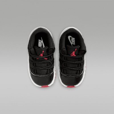 Jordan 11 Retro Low "Bred" Baby/Toddler Shoes