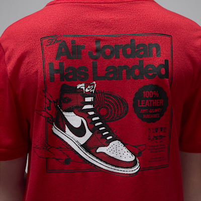 Playera "Air Jordan Has Landed" para niños talla grande Jordan