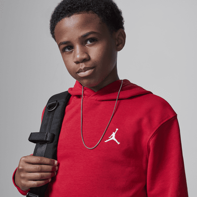 Sudadera con gorro sin cierre de tejido French Terry para niño talla grande Jordan MJ Brooklyn