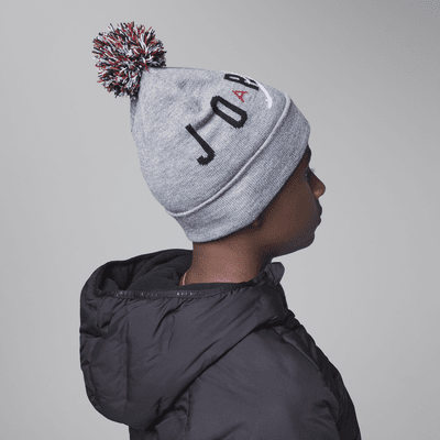 Conjunto de dos piezas para niños talla grande Jordan Pom Beanie Set