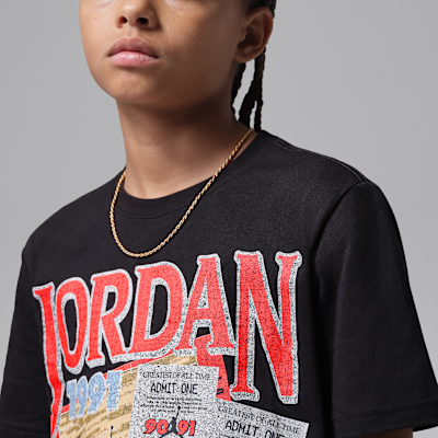 Air Jordan 6 Big Kids' '91 Playoff Tix T-Shirt