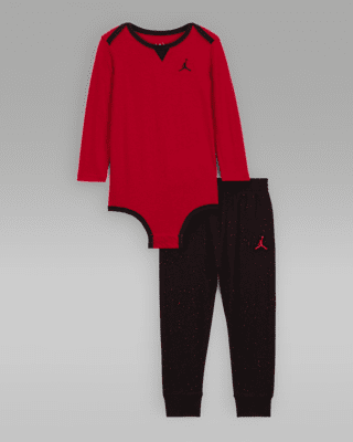 Детские  Jordan Baby (6-12M) 2-Piece Rib Nep Bodysuit Set