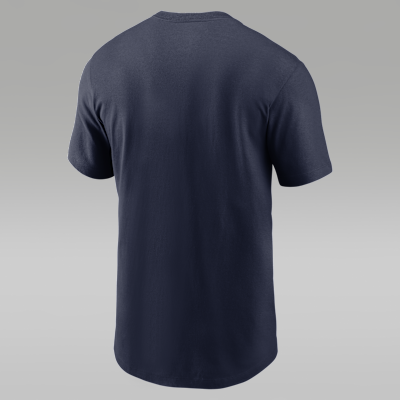 Playera universitaria Nike para hombre Michigan Primetime Arch Stack
