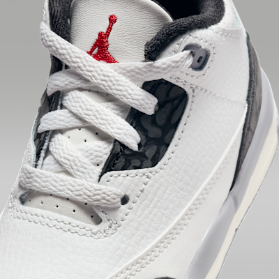 Jordan 3 Retro "Cement Grey" 嬰幼兒鞋款