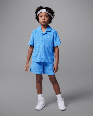 Детские  Jordan Little Kids' 2-Piece Terry Cloth Camp Set