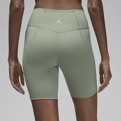 Jordan Sport bikeshorts met hoge taille voor dames (18 cm)