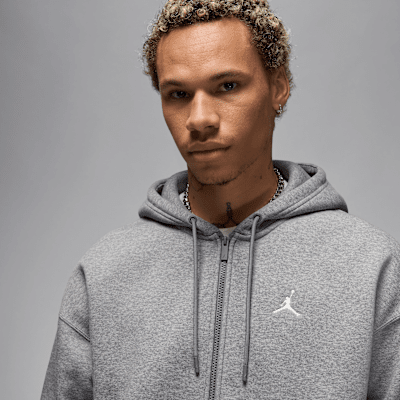 Pánská volná mikina Jordan Brooklyn Fleece s kapucí a zipem po celé délce