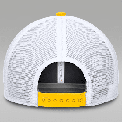 Gorra de rejilla universitaria marca Jordan ajustable para hombre Michigan Rise