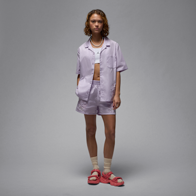 ジョーダン ウィメンズ ショートスリーブ ウーブン トップ