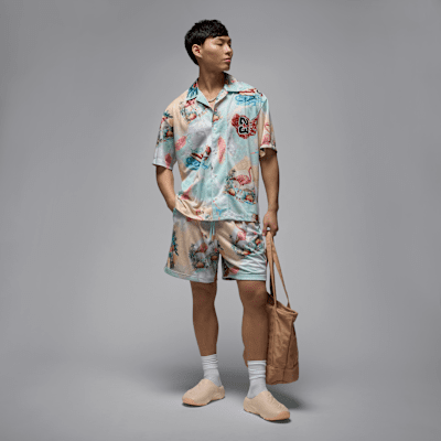 Jordan Essentials Men's Printed Camp Top