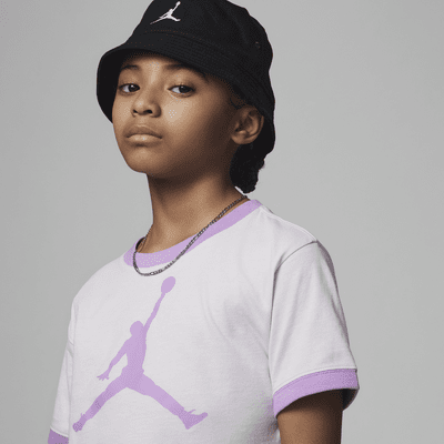 Jordan Essentials Ringer Tee Little Kids' T-Shirt. Nike.com