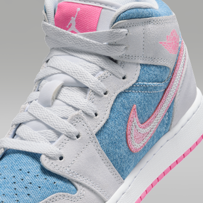 Air Jordan 1 Mid SE Older Kids' Shoes. Nike SG
