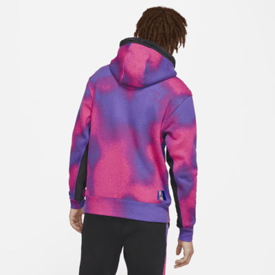 Paris Saint-Germain Men's Printed Fleece Pullover Hoodie. Nike CA