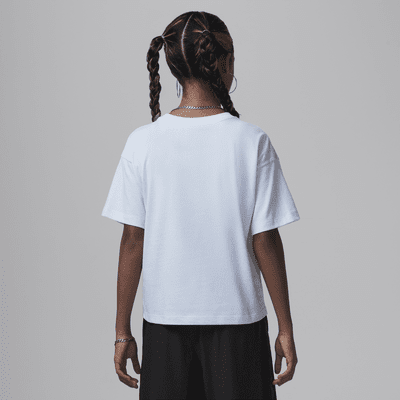 Playera para niños talla grande Jordan 1st Baby Blue