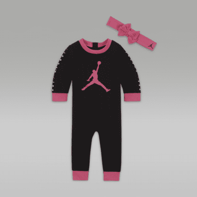 Jordan Holiday Shine Gliter Coverall Mono - Bebé (3-6M)