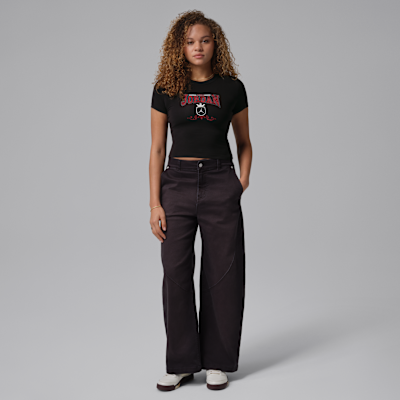 Jordan Brooklyn Crop-T-Shirt für Damen