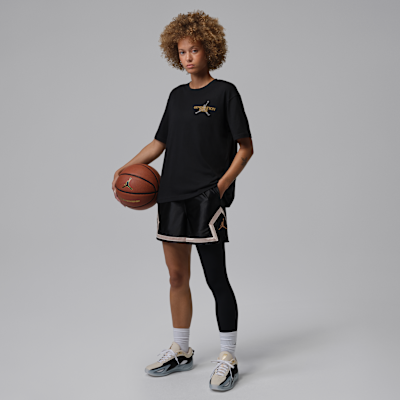 Jordan Sport Dri-FIT 10 cm Elmas Desenli Kadın Şortu görsel 7