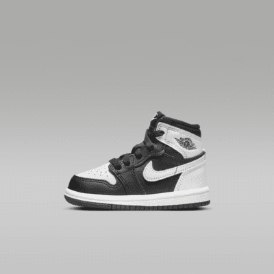 Calzado para bebé e infantil Jordan 1 Retro High OG "Black & White"