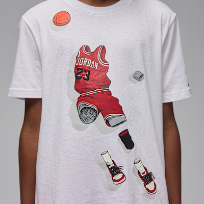 Jordan Big Kids' Ghostman T-Shirt