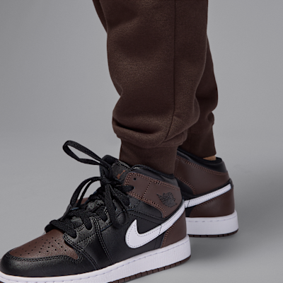 Tvådelat set Jordan Brooklyn Fleece med huvtröja för barn