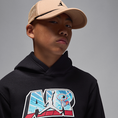 Jordan Big Kids' Air Postcard Pullover Hoodie