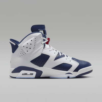 Air Jordan 6 Retro "White and Midnight Navy" Men's Shoes