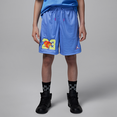 Shorts Flame Jordan Customized Air para niños talla grande