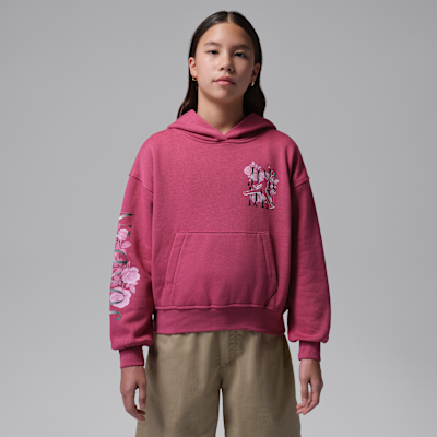 Детские худи Jordan Big Kids' Jumpman Floral Stack