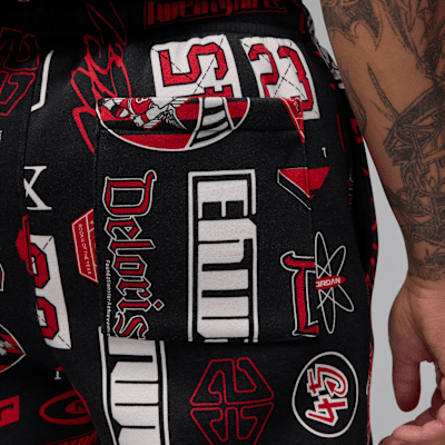 Pants estampados de tejido Fleece para hombre Jordan Essentials