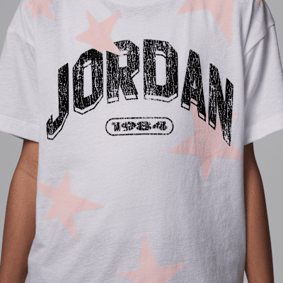 Jordan Big Kids' Six Flowers T-Shirt