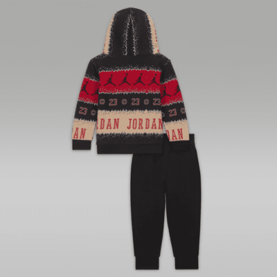 Jordan MJ Holiday Pullover Set Baby 2-Piece Hoodie Set