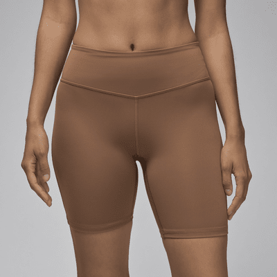 Jordan Sport Bike-Shorts mit hohem Bund für Damen (ca. 18 cm)