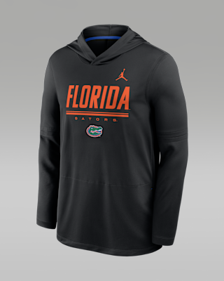 Мужские  Florida Sideline Jordan Brand Dri-FIT College Long-Sleeve Hooded Top